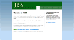 Desktop Screenshot of jiss.org